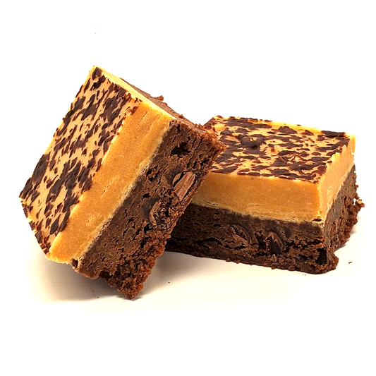 Peanut Butter Fudge Brownie (Buckeye)