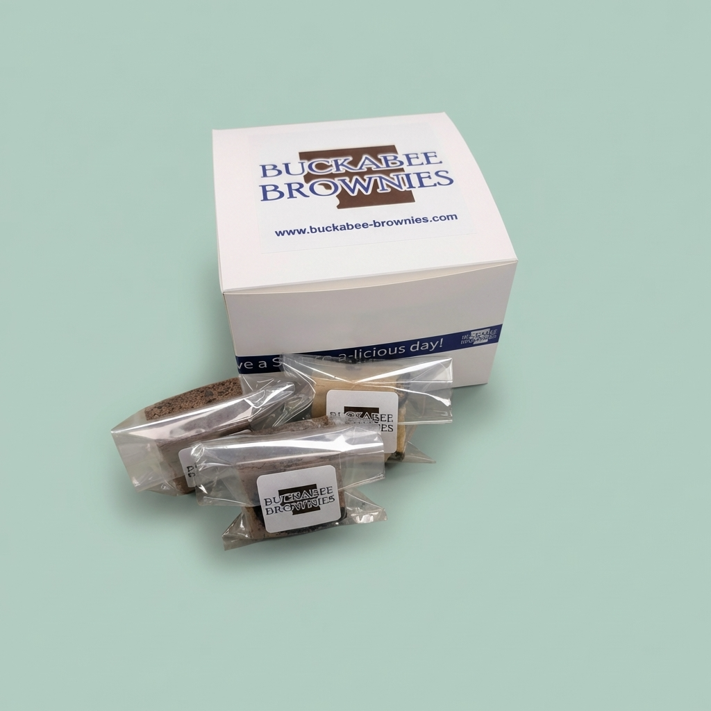 Build & Ship Your Own Box closed wrapped brownies