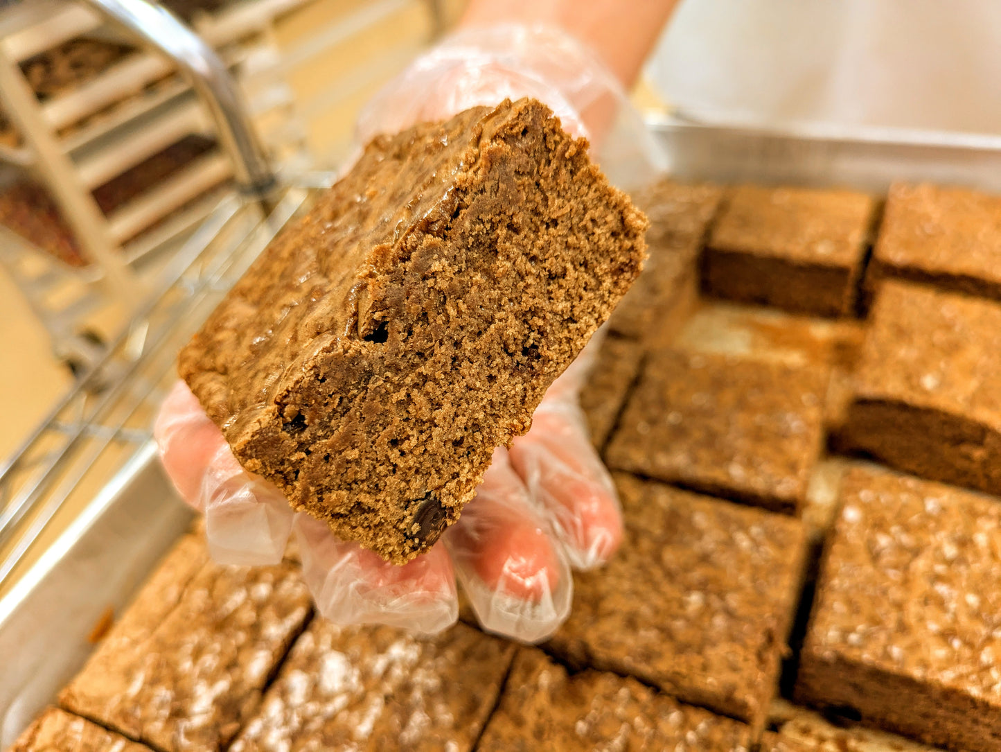 Large Chocolate Banana Protein Brownie (GF)