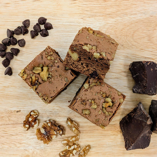 Chocolate Walnut Brownie Top