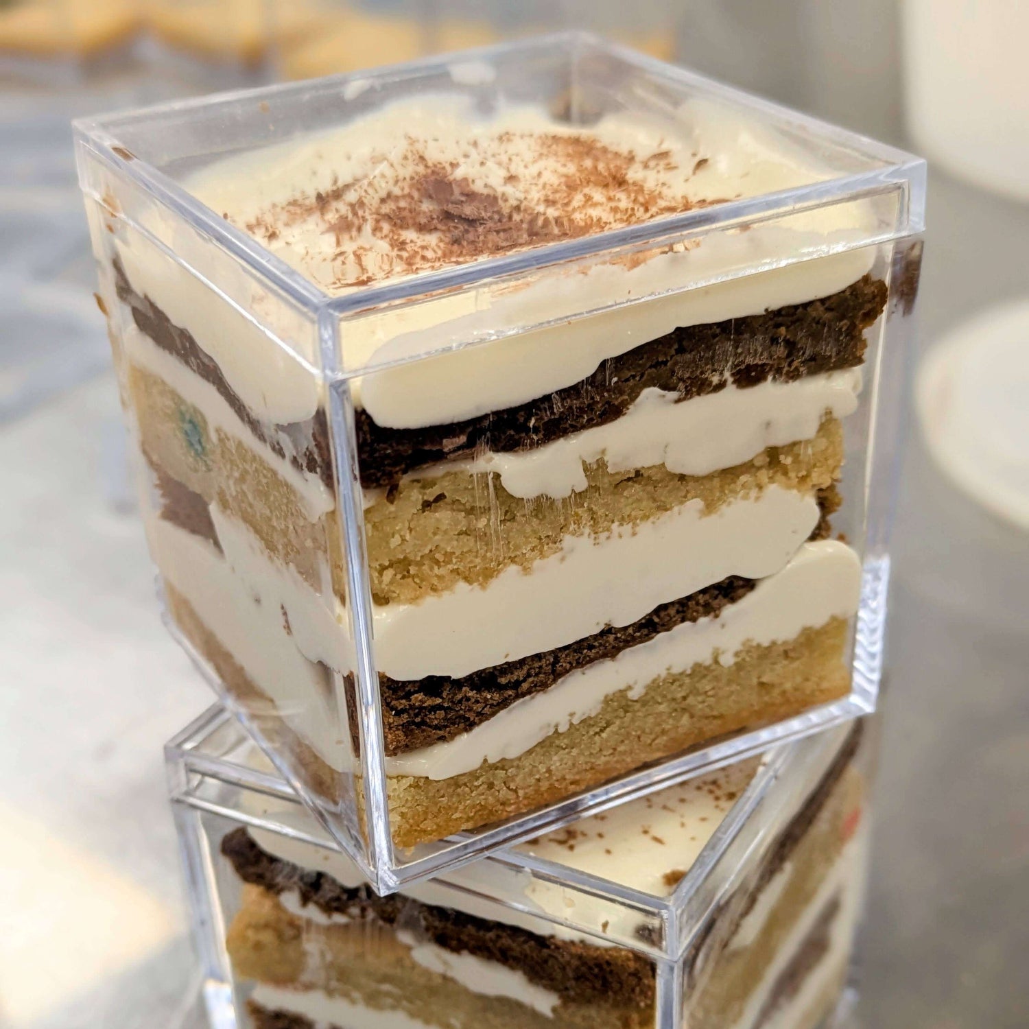 Brownie Not Tiramisu stacked