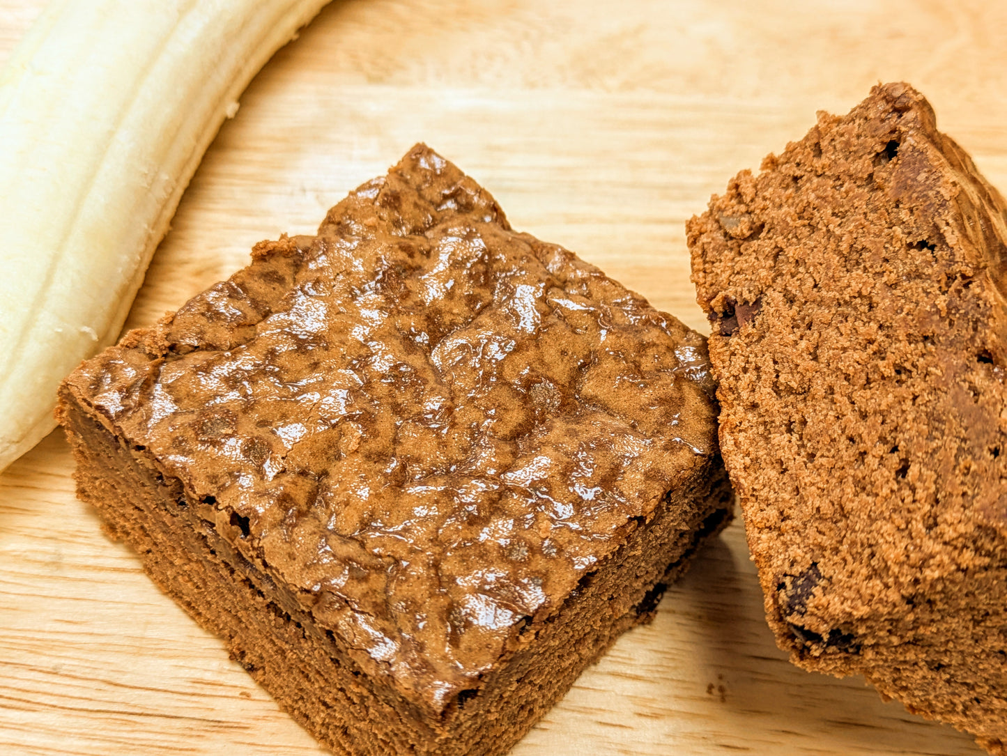 Large Chocolate Banana Protein Brownie (GF)