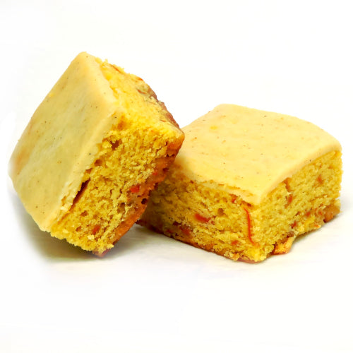 Carrot Cream Cheese Blondie Duo