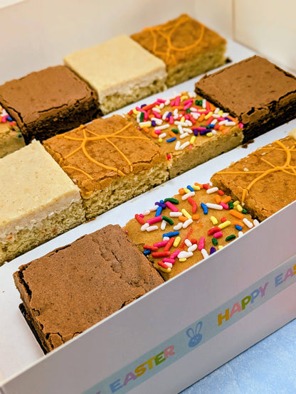 Easter Brownie Box close up