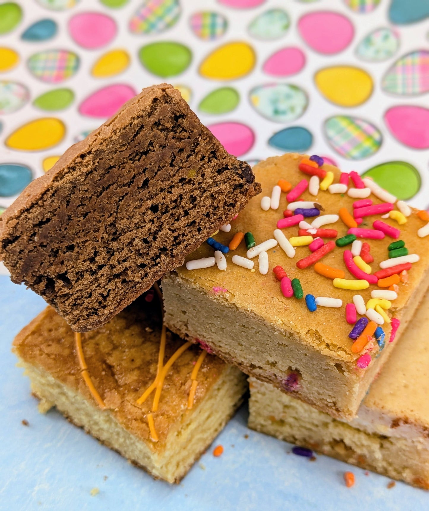 Easter Brownie Box flavors