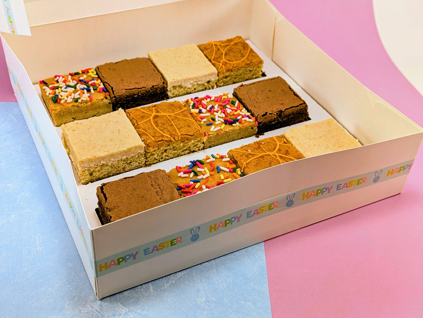 Easter Brownie Box front