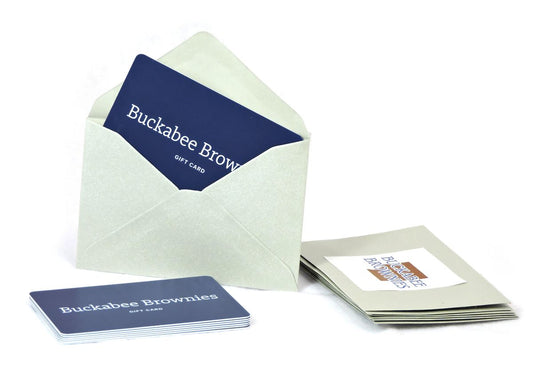 Gift cards digital and physical for brownies and blondie