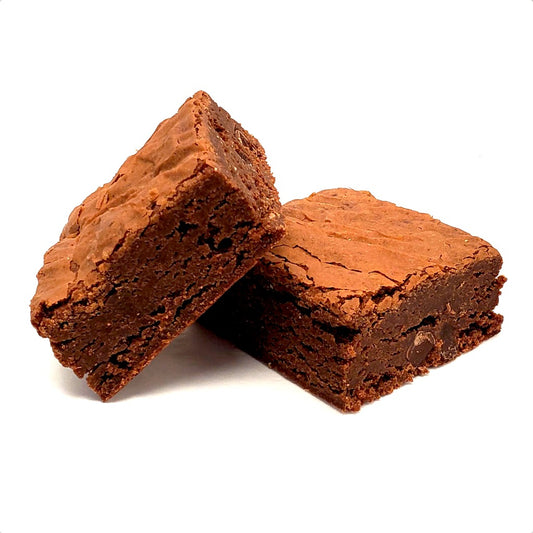 Gluten Free Fudgy Chocolate Brownie Duo