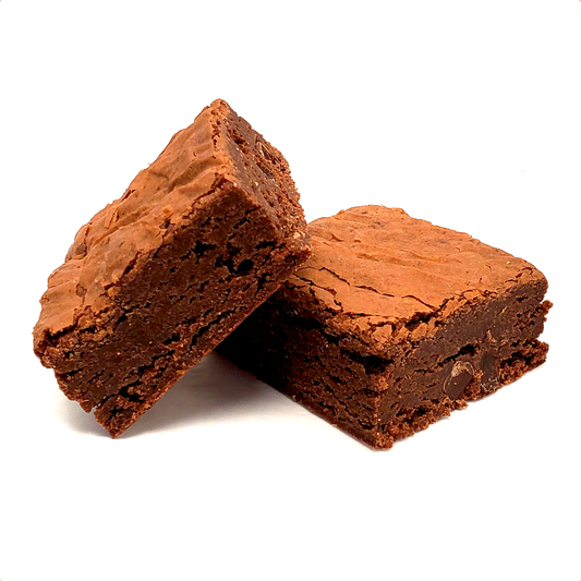Gluten Free Fudgy Chocolate Brownie Duo
