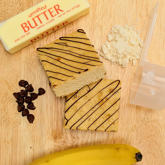 Large Chocolate Chip Banana Protein Blondie (GF)