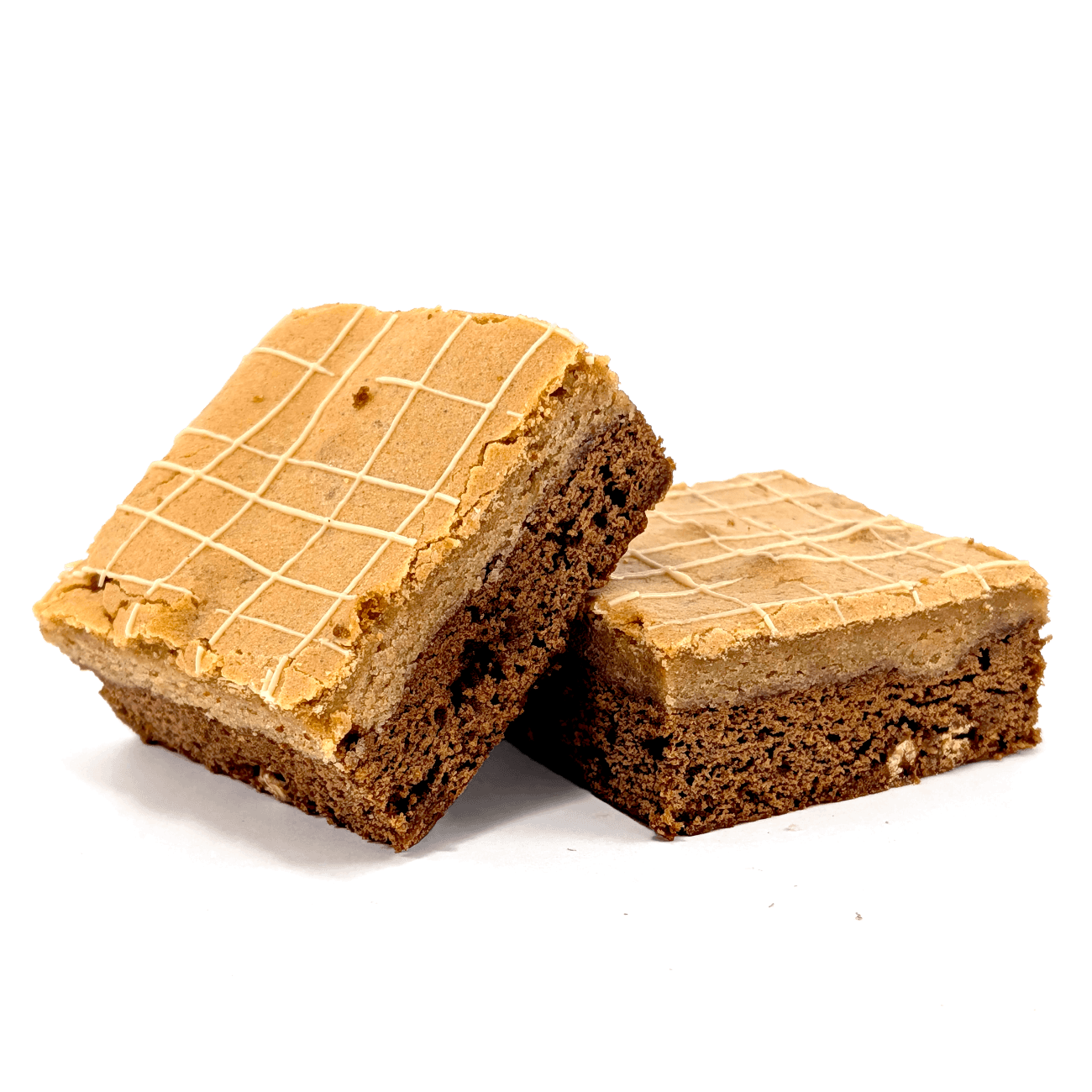 Two of Buckabee Brownies' Large Butterscotch Cinnamon Brookie