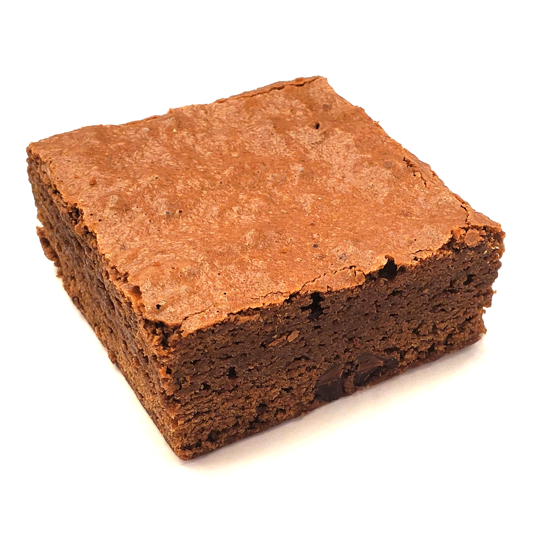Large Fudgy Chocolate Brownie single