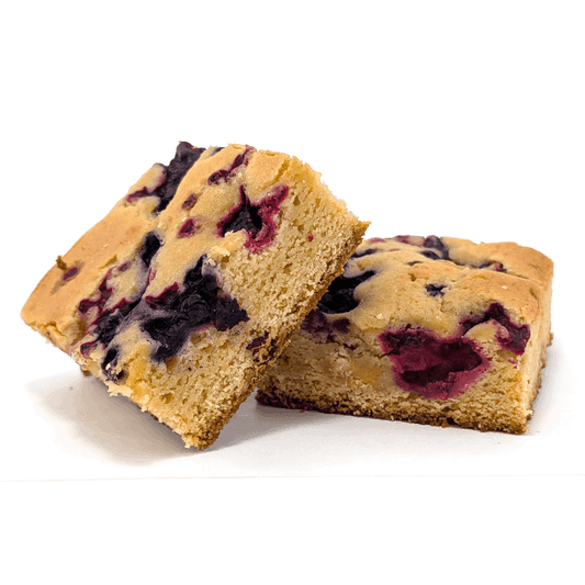 Large Red, White & Blueberry Blondie