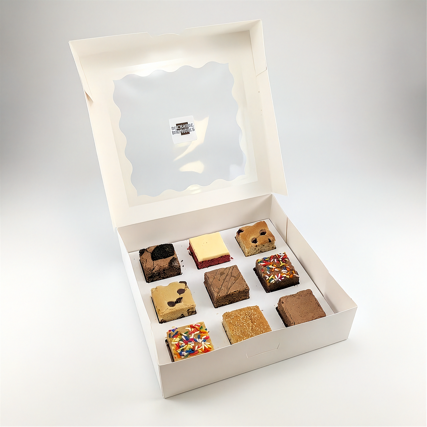 Pick your own flavors box opened