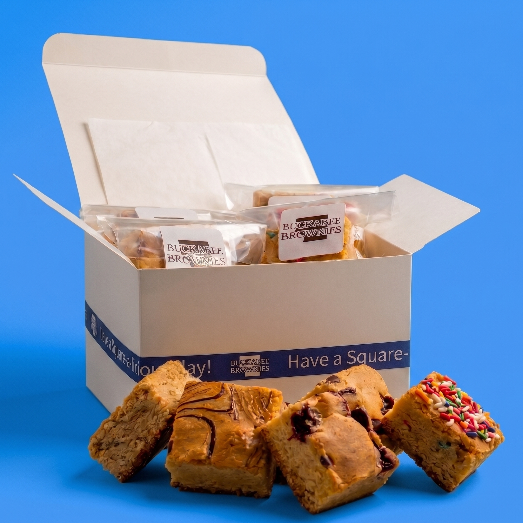 The Buttery Blondies Shipped Box