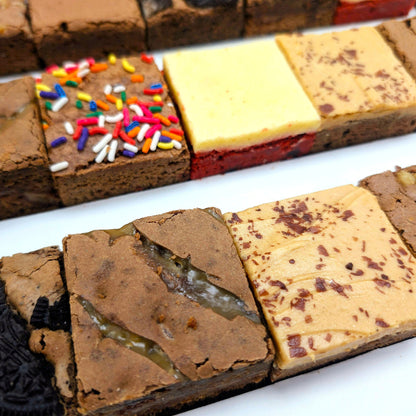 The Ultimate Chocolate Brownie Box Extreme closeup