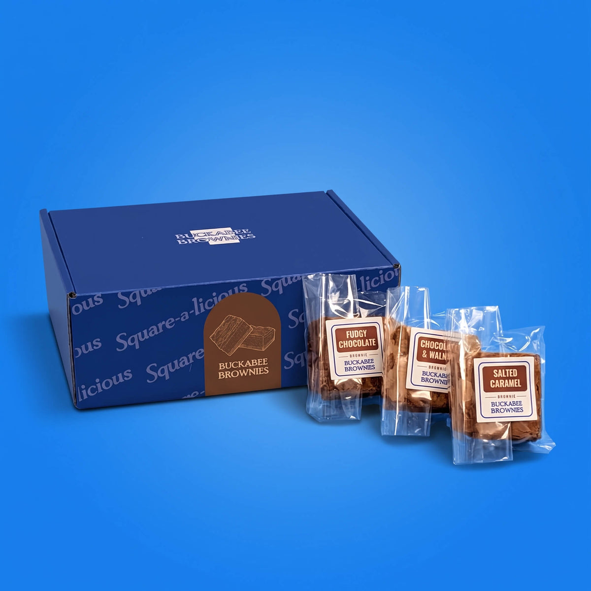 The Ultimate Chocolate Shipped Box Closed Brownies Out