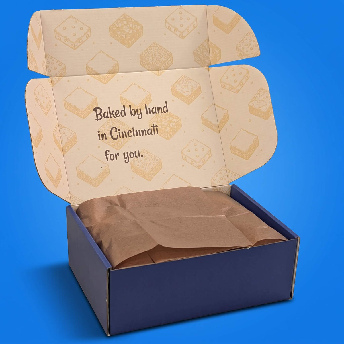 The Ultimate Chocolate Shipped Box Open Tissue Closed