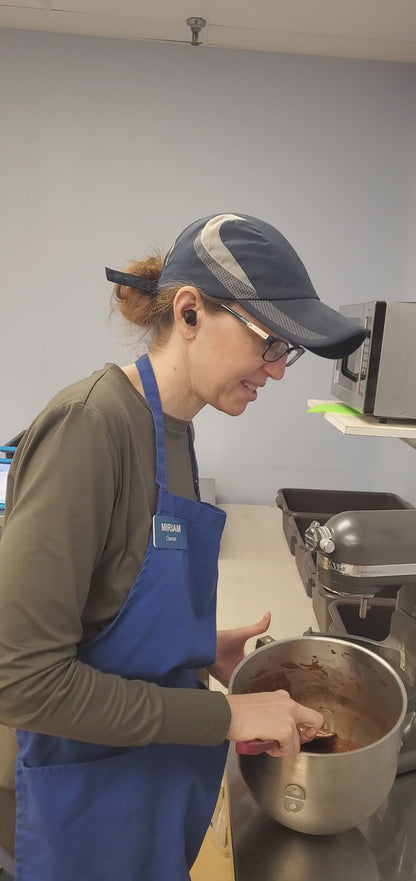 Fudgy Chocolate Brownie behind the scenes